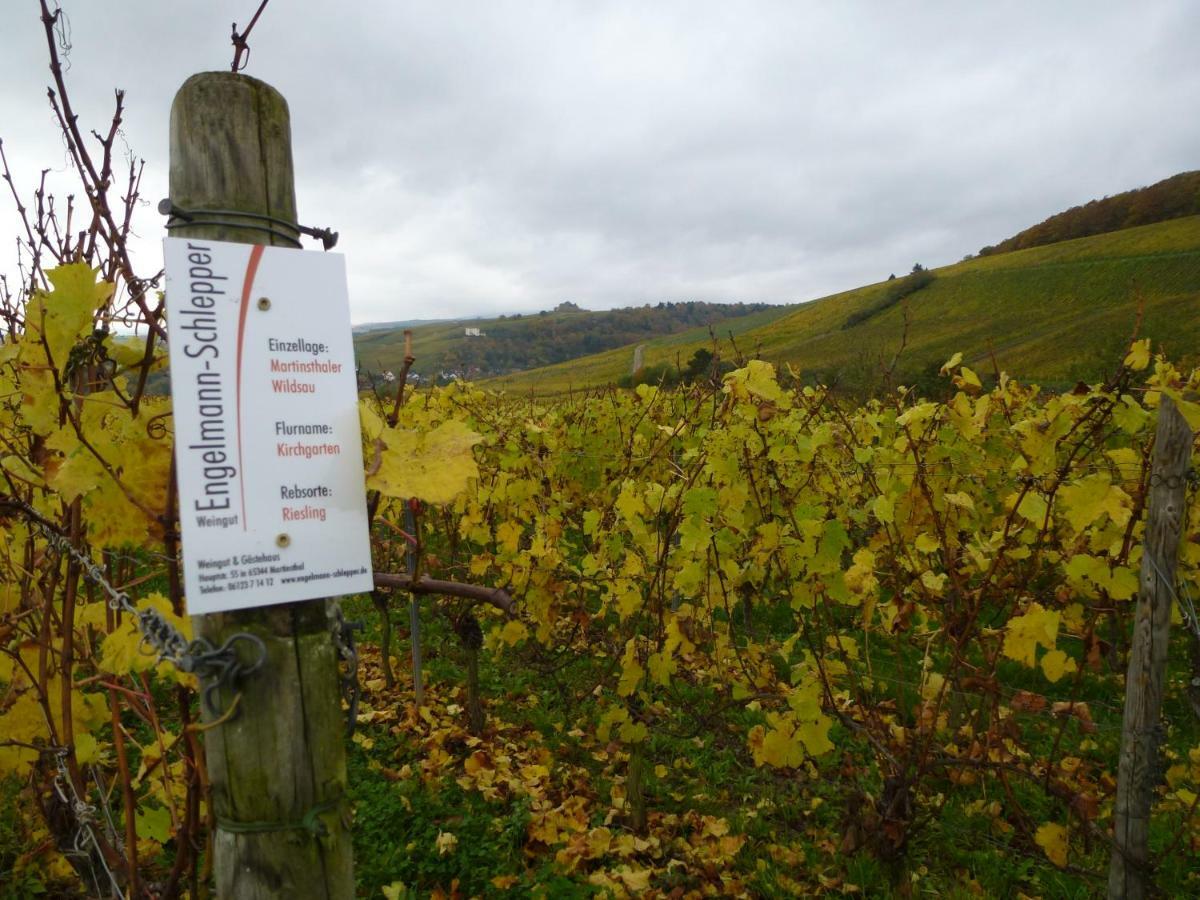 Готель Weingut & Gaestehaus Engelmann-Schlepper Martinsthal Екстер'єр фото